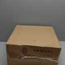 Blazing Needles Solid Twill U-Shaped Tufted Chair Cushions (Set of 2), 16", Spice