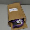 Multifunction Tension Rope, 6-Tube Elastic Yoga Pedal Puller Resistance Band, Natural Latex Tension Rope Fitness Equipment, for Abdomen/Waist/Arm/Leg Stretching Slimming Training (Purple)