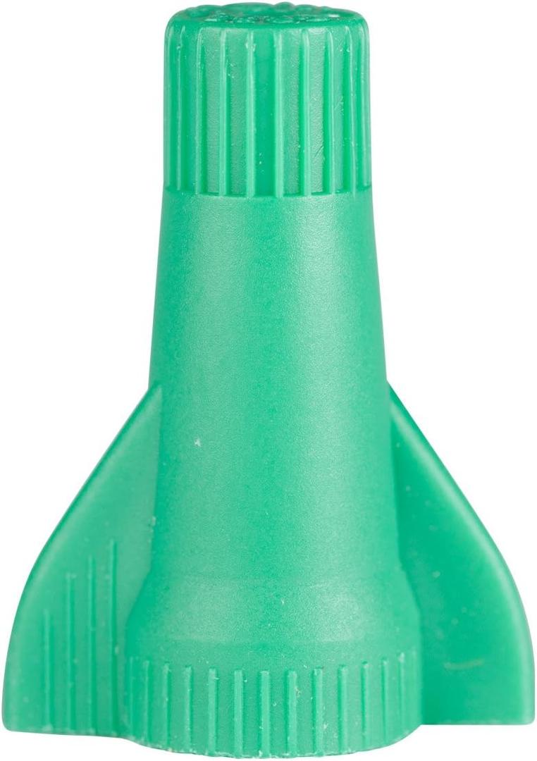 Gardner Bender 10-095 GreenGard Grounding Connector, 14-10 AWG, Green, (100 Pack)