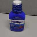 Phillips Milk of Magnesia Liquid Laxative, Wild Cherry Flavor, Stimulant Free, Cramp Free Relief of Occasional Constipation*, Effective in 30 minutes - 6 hours, #1 Milk of Magnesia Brand, 26 oz