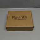 Ravinte 35 Pack 6'' Square Cabinet Pulls Matte Black Stainless Steel Kitchen Drawer Pulls Cabinet Handles 6Length, 3-3/4" Hole Center