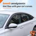 Window Visors Rain Guards Fit for Honda Accord Sedan 2018-2022 6PCS