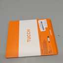 TUCCH Removable Case Wallet for iPhone 17 Pro Max, 3 Card Slots RFID Blocking, Adjustable 360 Rotation Ring Kickstand, Slim Wireless Charging 2-in-1 Magnetic PU Leather Shockproof Cover 6.9", Orange