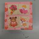 Yetonamr Valentines Wooden Puzzles Gifts for Kids, 4 Pack Toddler Valentine Day Toys for Boys Girls, Valentine Gifts for Kids Classroom, Montessori Toys Valentines Day Party Favors