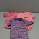 3 Pack Dog Sweaters for Small Dogs Girl Boy Winter Fleece Clothes Warm Soft Dog Sweatshirt Outfit for Dogs Cats Pet Apparel (Pink+Rose+Purple, Medium)