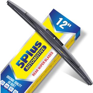 5 PLUS 12 Inch Rear Wiper Blade Replacement for Honda CRV 2022-2017 Element 11-03/Nissan Murano 2024-2009 Armada 23-05 Pathfinder 12-04 Rear Windshield Wiper Blade(12-B)