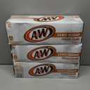 A&W Cream Soda Zero Sugar, 12 fl oz cans, 12 pack BB 9/21/25