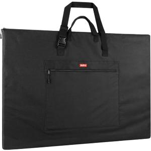 Nicpro Light Weight Art Portfolio Bag, 24 x 36 Inches Waterproof Art Portfolio Case with Shoulder & Handle Carry, for Artwork, Poster, Sketch Drawing, Canvas, Photography, Solar Panel Storage