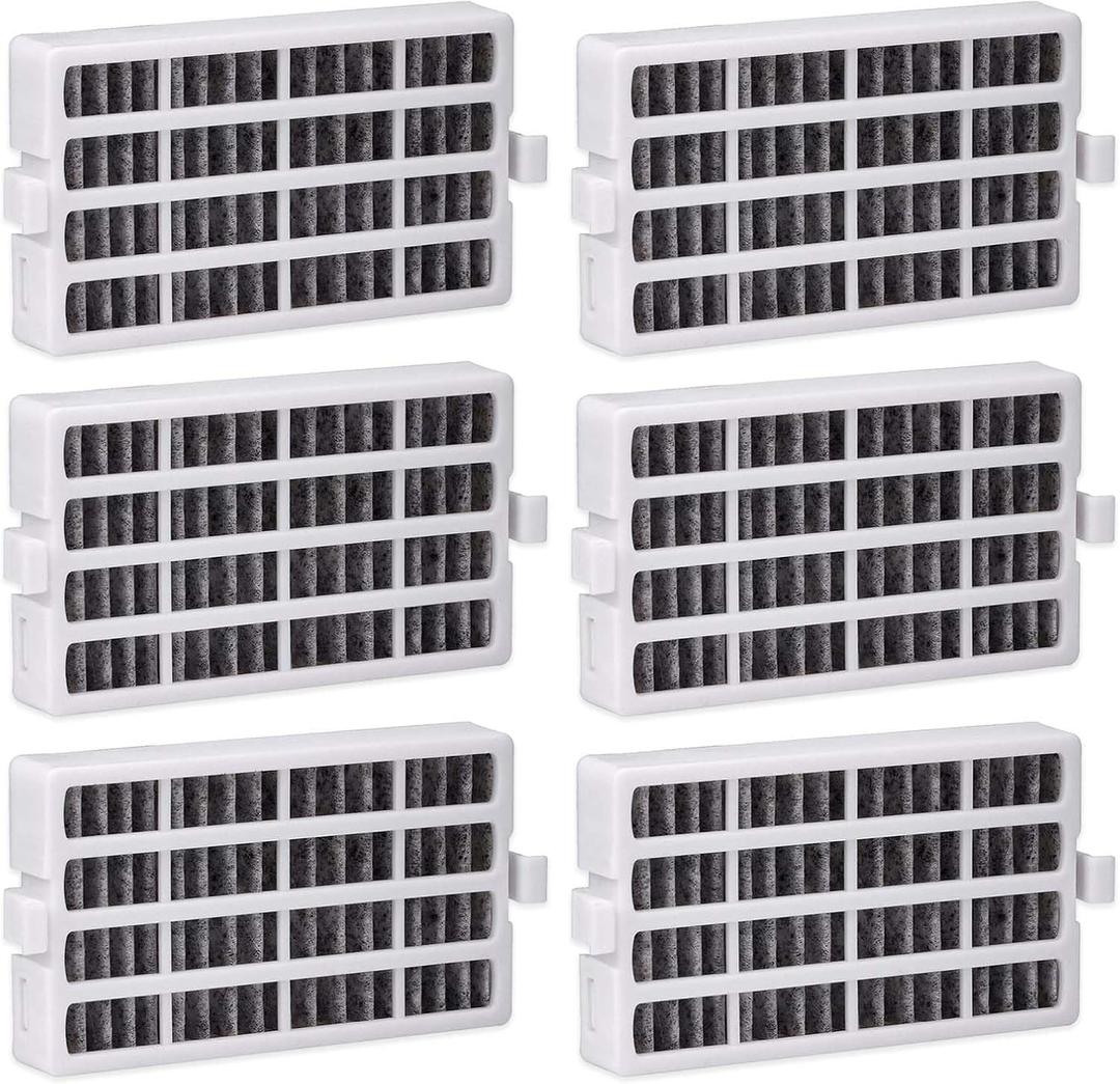 W10311524 Refrigerator Air Filter Replacement Compatible With Whirlpool, AIR1, Maytag, Kitchenaid, and Jenn-AirKenmore Fresh Flow Refrigerator Air Filter - 6 Pack
