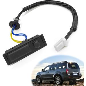 Hatch Release Button Trunk Latch 25380-3JA0A Rear Liftgate Tailgate Trunk Open Release Switch Button Compatible with Nissan Pathfinder Platinum S SL SV 2016-2020, Platinum Hybrid 2014-2015