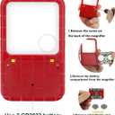 3X 5X with Light Magnifying Glass, Battery-Powered Portable LED Magnifying Glass (3pk), Suitable for The Elderly to Read, Examine, Coin, Jewelry, Explore, Close Work