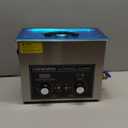 CREWORKS 15L Ultrasonic Cleaner with Knob, Total 760W Professional Industrial Auto Cleaning Machine for Carburetor Repairing Tools Parts Instrument, 40kHz Digital Sonic Cavitation Cleaner with Heater