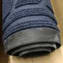 DEXI Front Door Mat Outside Entrance, Heavy Duty Non Slip Low Profile Doormat for Entryway, Trap Dirt and Moisture Welcome Mats, Easy Clean, Patio, Garage, 3x2, Blue (Navy)