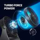 NEXAIR 7" Air Circulator Portable Turbo Fan, 3 Speed Adjustable Desk fan Powers Cool Air-Waves Up To 25ft, Quiet Operating Fan For Bedroom, Made Of Durable Material, Great For Office & Living Room