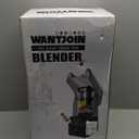 WantJoin Quiet Blender - Kitchen Blender with Soundproof, 2.5 HP Copper Motor, 80oz Jar, Multifunctional Silent Blenders for Smoothies, Juice, Soups, Sauce, w/ 15 Speeds, Stainless Steel 6-blade Combo