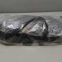 Plush Dog Purse Carrier for Small Dogs, Soft Tote Bag with Safety Harness Clip, Cozy Pet Carrier for Dogs Under 15 lbs, Comfortable Shoulder Carrier for Travel, Black 2.0