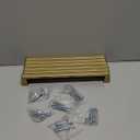 khtumeware 6 Pack Brushed Brass Cabinet Pulls 8 Inch(203mm) Hole Centers,Gold Cabinet Pulls Kitchen Cabinet Hardware for Cupboard Drawer Handles Dresser Pulls