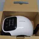 Medcursor Knee Massager, Cordless Heated Knee Massager with 3 Heating Levels, 3 Vibration Modes, LED Screen & Adjustable Straps, Massage with Heat for Relief, Ideal Gift for Men, Women (White)