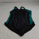 beautyin Women's One Piece Athletic Racerback Swimsuit Slimming Bathing Suit (Large, Black Green)