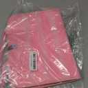 Esjay Busy Board for Toddlers, Montessori Toys to Learn Fine Motor Skill, Sensory Board, Toys Gifts Girls Boys 3+ Year Old, Toddler Learning Activities for Travel Airplane,Pink Alphabet