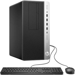 HP ProDesk 600G4 Tower Desktop Computer | Intel i7-8700 (3.4) | 32GB DDR4 RAM | 500GB SSD Solid State | Wi-Fi 5G + Bluetooth | Windows 11 Professional | Home or Office PC 