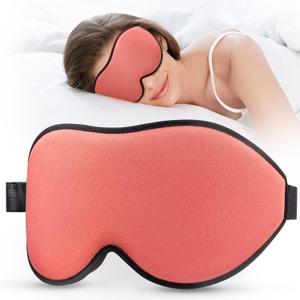 LitBear Sleep Masks for Women, Sleep Eye Mask for Sleeping, Comfortable Night Sleeping Mask, Soft Contoured Eye Cover for Sleeping with Elastic Strap for Side Sleeper Flying Shift Worker Light Sleeper LitBear Sleep Masks for Women, Sleep Eye Mask for Sleeping, Comfortable Night Sleeping Mask, Soft Contoured Eye Cover for Sleeping with Elastic Strap for Side Sleeper Flying Shift Worker Light Sleeper