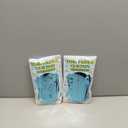 2 Pack Backdrop Curtains, 3.28 Feet x 7.05 Feet Sky Blue Tinsel Backdrop, Metallic Fringe Curtains Foil Tinsel Party Streamer, Winter Backdrop Happy Birthday Party Supplies