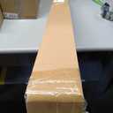 White Tension Curtain Rod 41-166 Inch Outdoor Curtain Rod No Drilling 1pcs