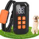 Wireless Dog Fence,Electric Dog Fence Rechargeable,Dog Fence Outdoor for Yard, Dog Training Collar Boundary Containment System with Remote Control, IPX7 Waterproof, Portable