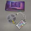 LED Lights for TV, 16.4ft LED Lights for 45-75 Inch TVs, RGB TV Backlight Behind, Music Sync Bluetooth APP & Remote Control Strip Lights USB Powered for Bedroom, Gaming, Home Dcor (Multicolor)