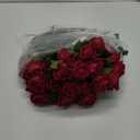 50 PCS Fake Red Roses, Artificial Red Flowers Bulk Realistic Silk Faux Rose with Stems for Wedding Decoration Anniversary Bridal Bouquet DIY Floral Arrangement Romantic Home Decor Gifts