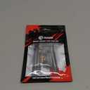 INJORA High Clearance Chassis Links Set Brass Black Coating Link for 1/18 TRX4M Defender Bronco Upgrade Parts RC Crawler, 42g