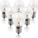 Seentech 6-Pack Lava Lamp Bulbs 40 Watt, S11 E17 Intermediate Base Replacement - Lava Lamp Replacement Bulb, Suitable for 14.5-Inch/20oz Flash and Lava lamp (6 Pack)