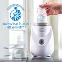 Dr. Brown's Insta-Feed Baby Bottle Warmer and Sterilizer for Baby Bottles and Baby Food Jars, BPA-Free Plastic