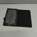 Luxury Folio Stand PU Leather Case Cover For Amazon Kindle New Fire 7 2019 2017 SR043KL 2015 HD7 SV98LN 7" (5th 7th 9th Generation, 2015 2017 2019 Release) (Black)