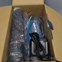 Leaf Blower, Electric Cordless Leaf Blower with 2 Batteries and Charger, 2 Speed Mode, Lightweight Leaf Blowers for Blowing Leaves, Lawn Care, Patio Cleaning and Dust
