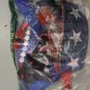 Large Patriotic Ribbon Bow, 4th of July Red White and Blue Bows Clip-On Star Sash Patriotic Wreaths for Front Door Indoor Outdoor Memorial Day Decoration