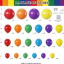 103 Pcs Rainbow Balloon Arch Kit, Assorted Colorful Latex Balloons Garland with 18 12 10 5 Inch Sizes, Party Decorations for Birthday Carnival Baby Shower and Celebrations