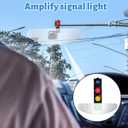 2 Pcs Highlight Traffic Light Stoplight Viewer Fresnel Lens for Easily See Traffic Lights