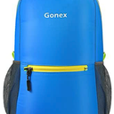 Gonex Ultra Lightweight Packable Backpack Daypack Handy Foldable Camping Outdoor Travel Cycling Backpacking(Blue)