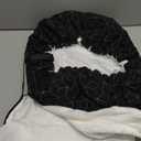 Yoofoss Baby Car Seat Cover Winter Carseat Canopies Cover to Protect Baby from Cold Wind, Super Warm Plush Fleece Baby Carrier Cover for Infant Boys Girls (Black)