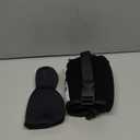 Travel Pillows for Airplanes, Airplane Pillow for Long Flight, Airplane Head Strap with Eye Mask for Sleep, Travel Neck Pillow for Car Road Trip, 360 Support Headrest, Stop Bobblehead, Black