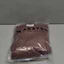 ANAYSN Women's Cropped Puffer Vest Lightweight Sleeveless Warm Vests For Women Winter Stand Collar Padded Gilet Medium, Bear Brown 