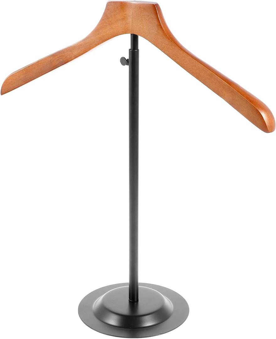 T Shirt Display Stand Metal T Shape Display Holder Adjustable Height Clothes Display Holder Easy to Attach and Detach Outfits Hangers Suitable for Home Use US (Style 2), Pack Of 2