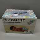 The Honest Company Clean Conscious Diapers for Sensitive Skin | Hypoallergenic, Fragrance Free | Girl Prints | Club Box, Size Newborn, 72 Count (Prints May Temporarily Vary) (Rose Blossom + Tutu Cute)