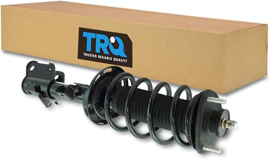 TRQ Front Left Complete Strut & Coil Spring Assembly Drivers Side Compatible with 2011-2017 Honda Odyssey