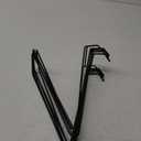 IBosins 5 Pack 12 Inch Plate Holder Display Stands, Large Metal Black Frame Stand for Picture, Book, Photo Easel, Creation, Collectibles