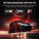 27 Inch 280Hz 240Hz Curved Gaming Monitor WQHD Curved Monitor