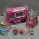 Fisher-Price Little People Barbie Toddler Toy Cupcake Truck Musical Playset with 9 Pieces for Pretend Play Kids Ages 18+ Months