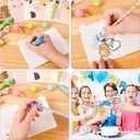 LiYiQ 247-Piece Stationery Set for Student Rewards, Pencil Erasers Notebook Stickers for Classroom Party Goodie Bags and Prizes